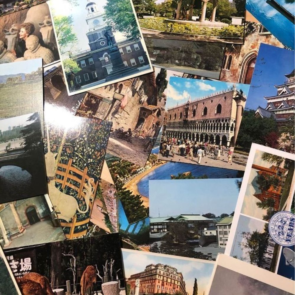 25 Vintage Unused Postcards, New, USA collector, mail, crafts paper Ephemera #PC